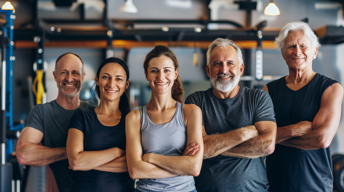 Команда професійних тренерів різного віку